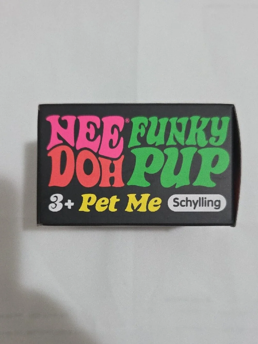 NEEDOH Funky Pup Purple Squish Toy
